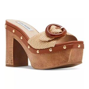 Steve Madden Women's Dinnah Platform Buckle Dress Sandals